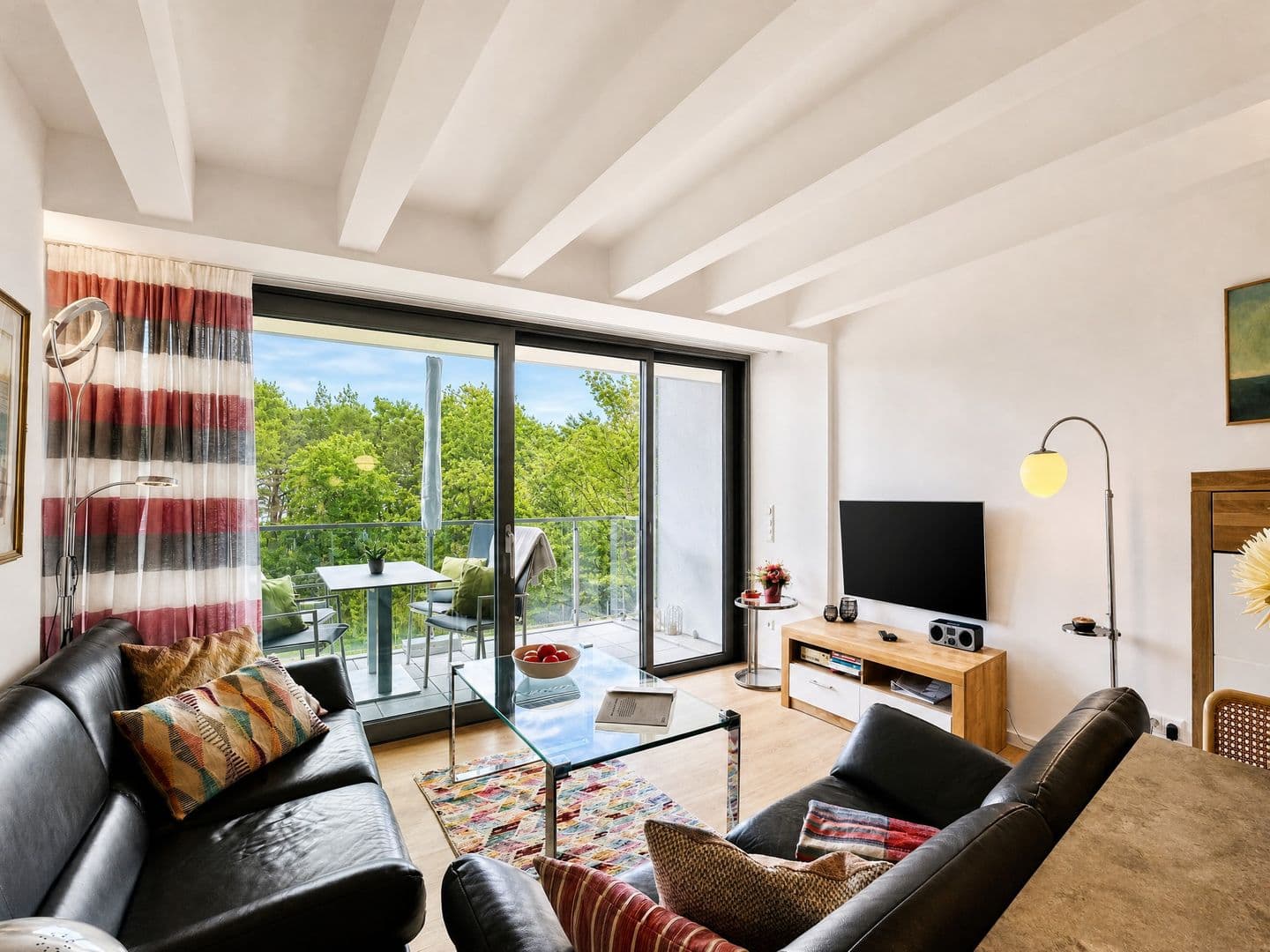 Ferienwohnung Kiek in im Haus Wittow Prora in Prora – Wohnzimmer