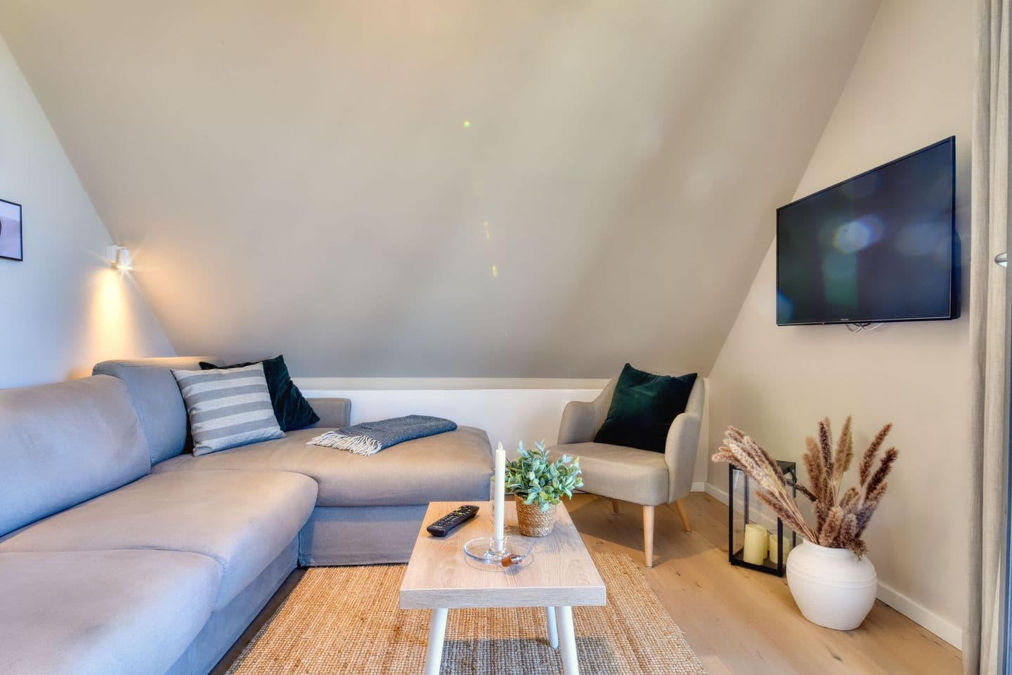 Ferienwohnung Kleines Sanddorn 26 Feriendorf Klein Stresow Rügen in Klein Stresow – Wohnzimmer