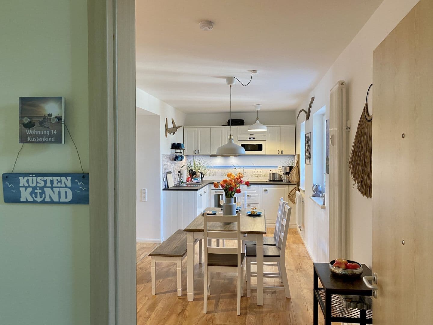 Ferienwohnung Küstenkind 14 im Haus Strandbummler Baabe in Baabe – Küche
