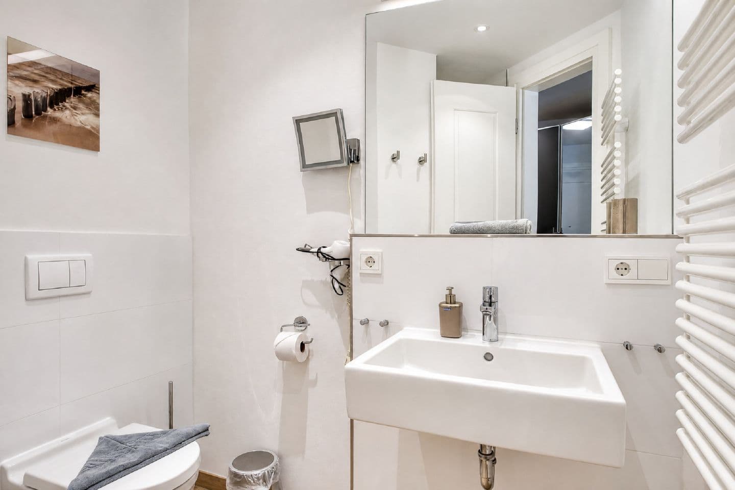 Ferienwohnung "Lachmöwe" in der Villa Andrea Baabe in Baabe – Badezimmer