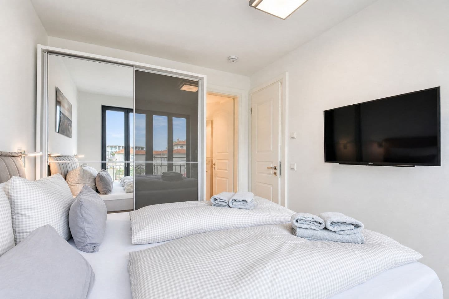 Ferienwohnung "Lachmöwe" in der Villa Andrea Baabe in Baabe – Schlafzimmer