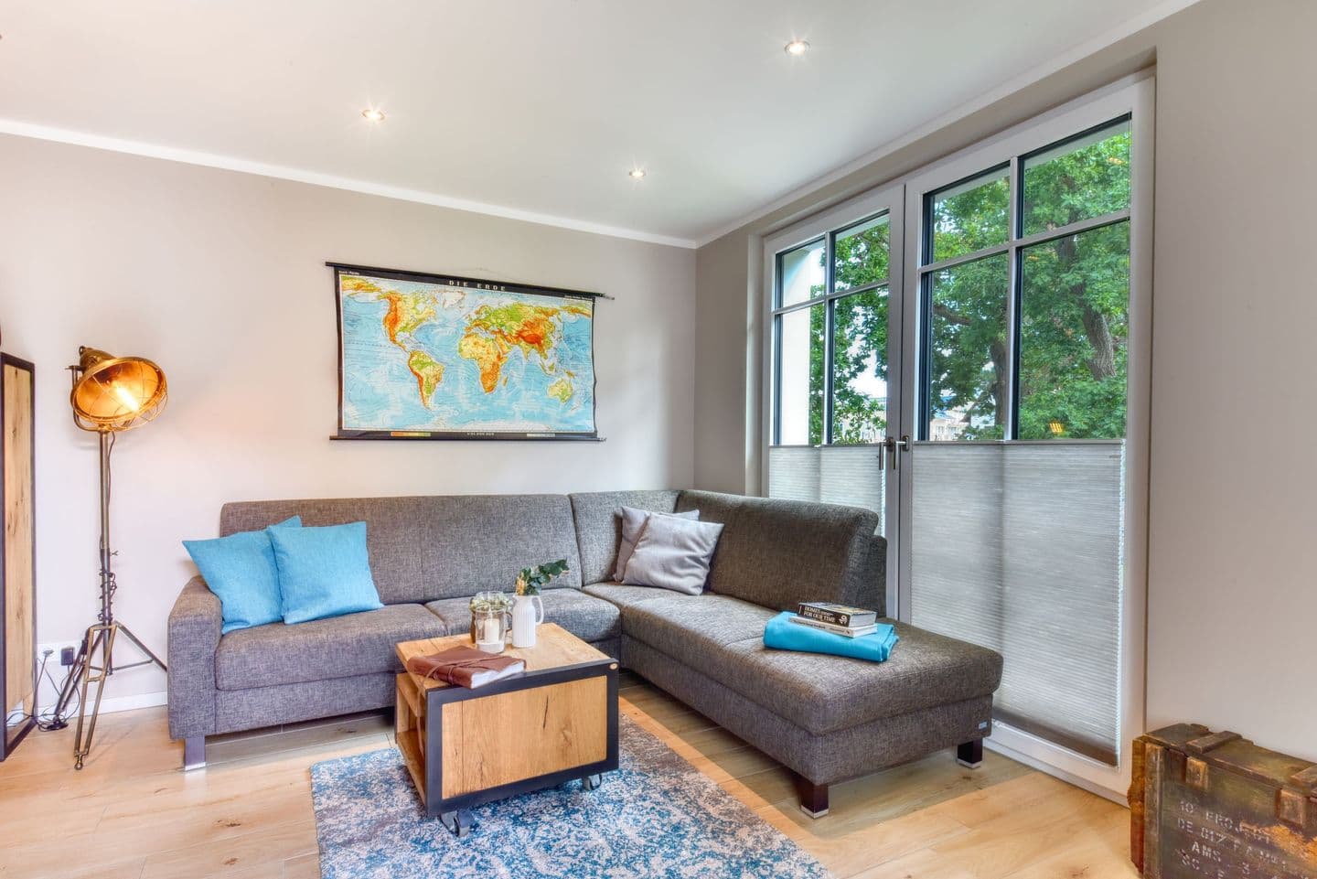 Ferienwohnung Lotsenbude 9 Villa Sofie Binz in Binz – Wohnzimmer