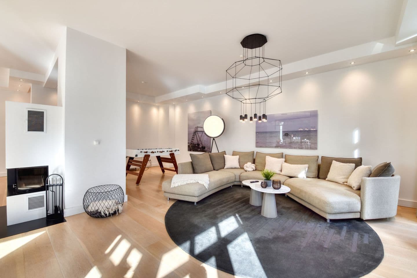 Ferienwohnung Luxus Apartment MeerFreude Sellin in Sellin – Wohnzimmer