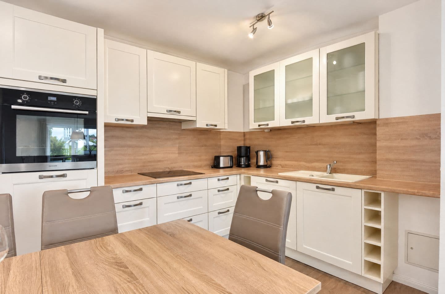 Ferienwohnung Maritimus 7 Haus Strandbummler Baabe in Baabe – Küche