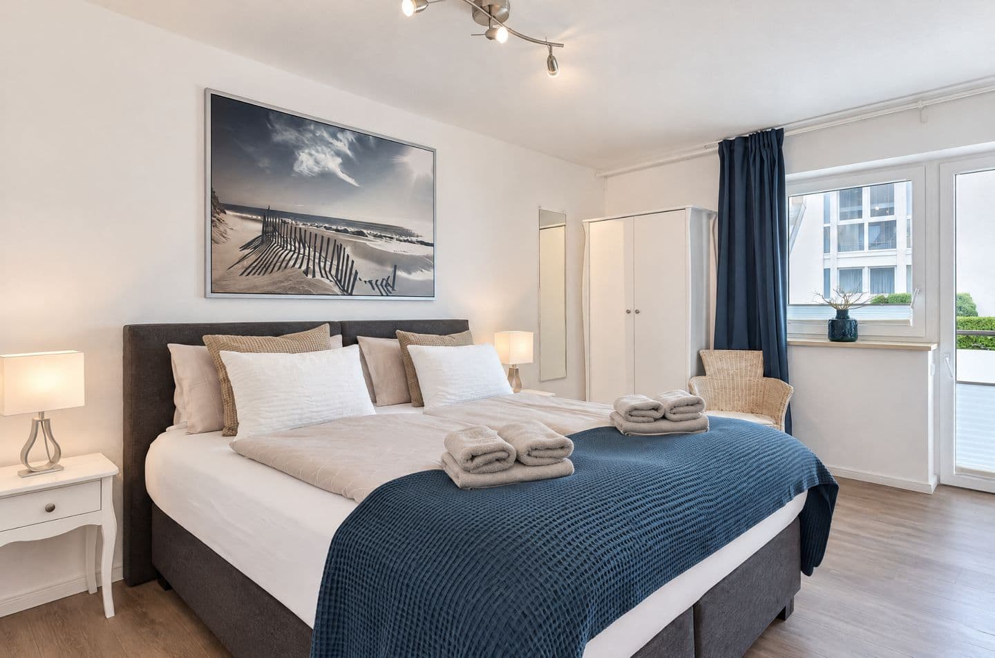 Ferienwohnung Maritimus 7 Haus Strandbummler Baabe in Baabe – Schlafzimmer