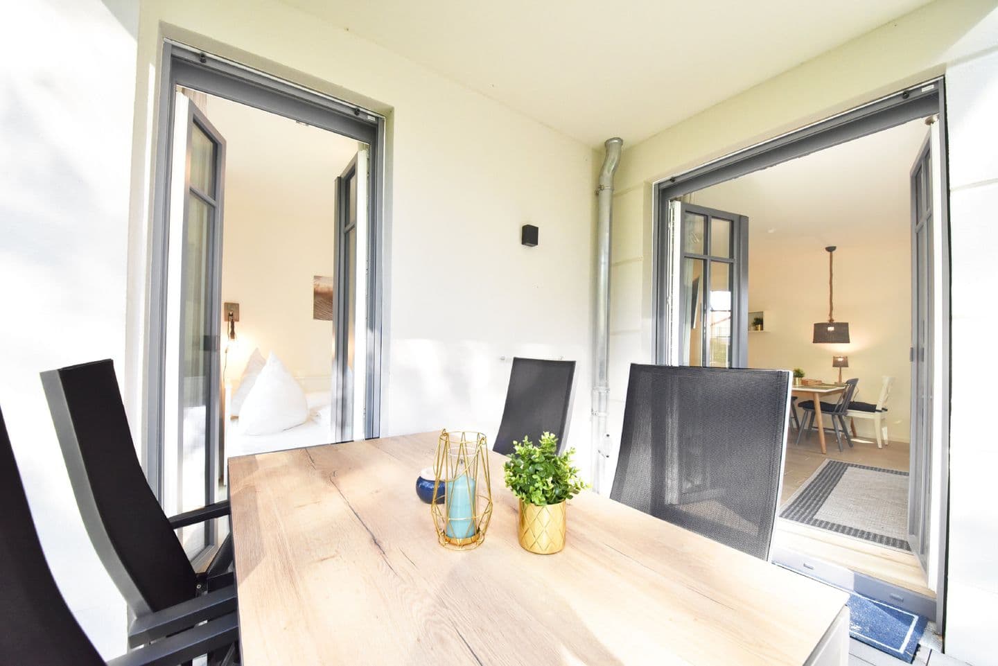 Ferienwohnung Meer Urlaub 4 Villa Sofie Binz in Binz – Terrasse
