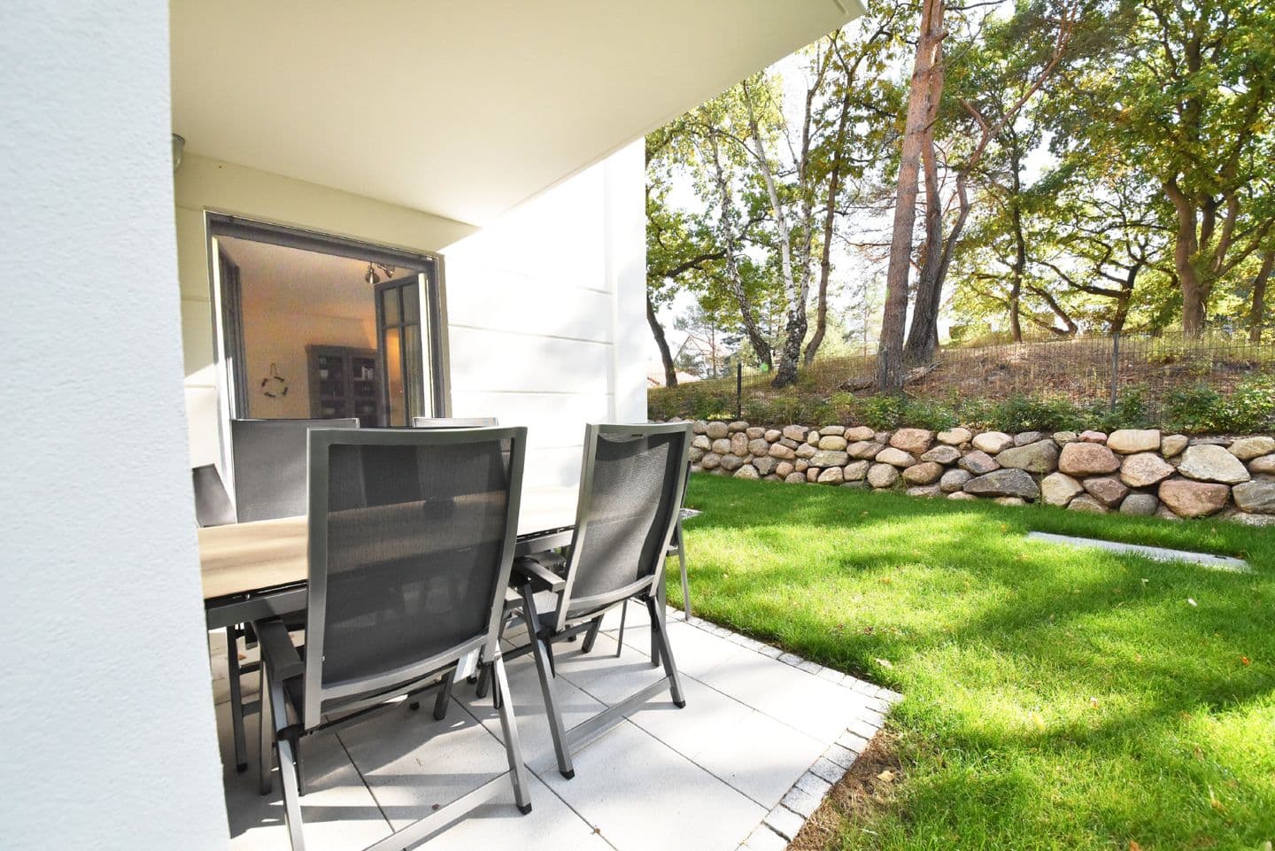 Ferienwohnung Meer Urlaub 4 Villa Sofie Binz in Binz – Terrasse