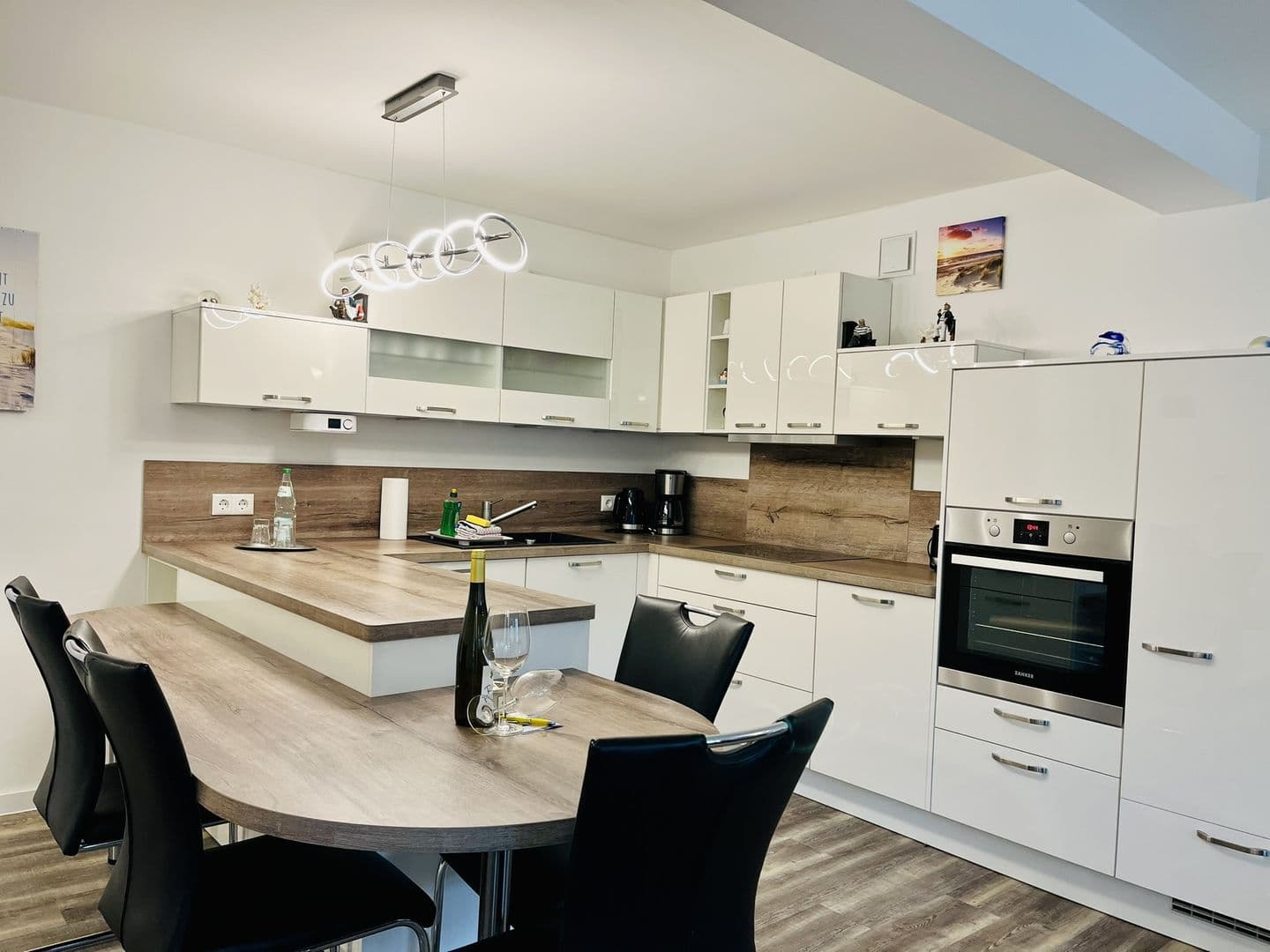 Ferienwohnung Meeresblick Haus Granitz in Prora in Prora – Küche