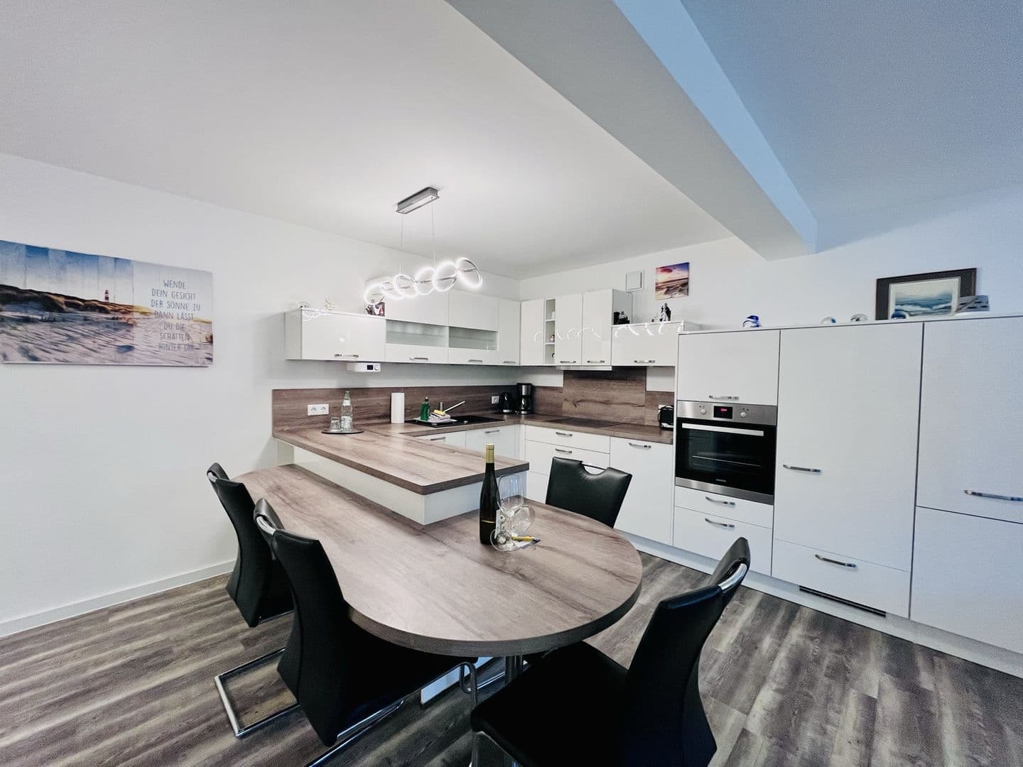 Ferienwohnung Meeresblick Haus Granitz in Prora in Prora – Küche