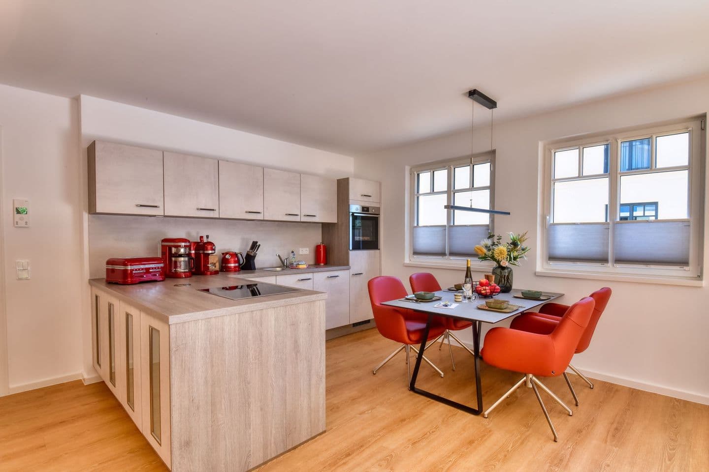 Ferienwohnung Meereslauschen in der Villa Beatrice in Binz – Küche