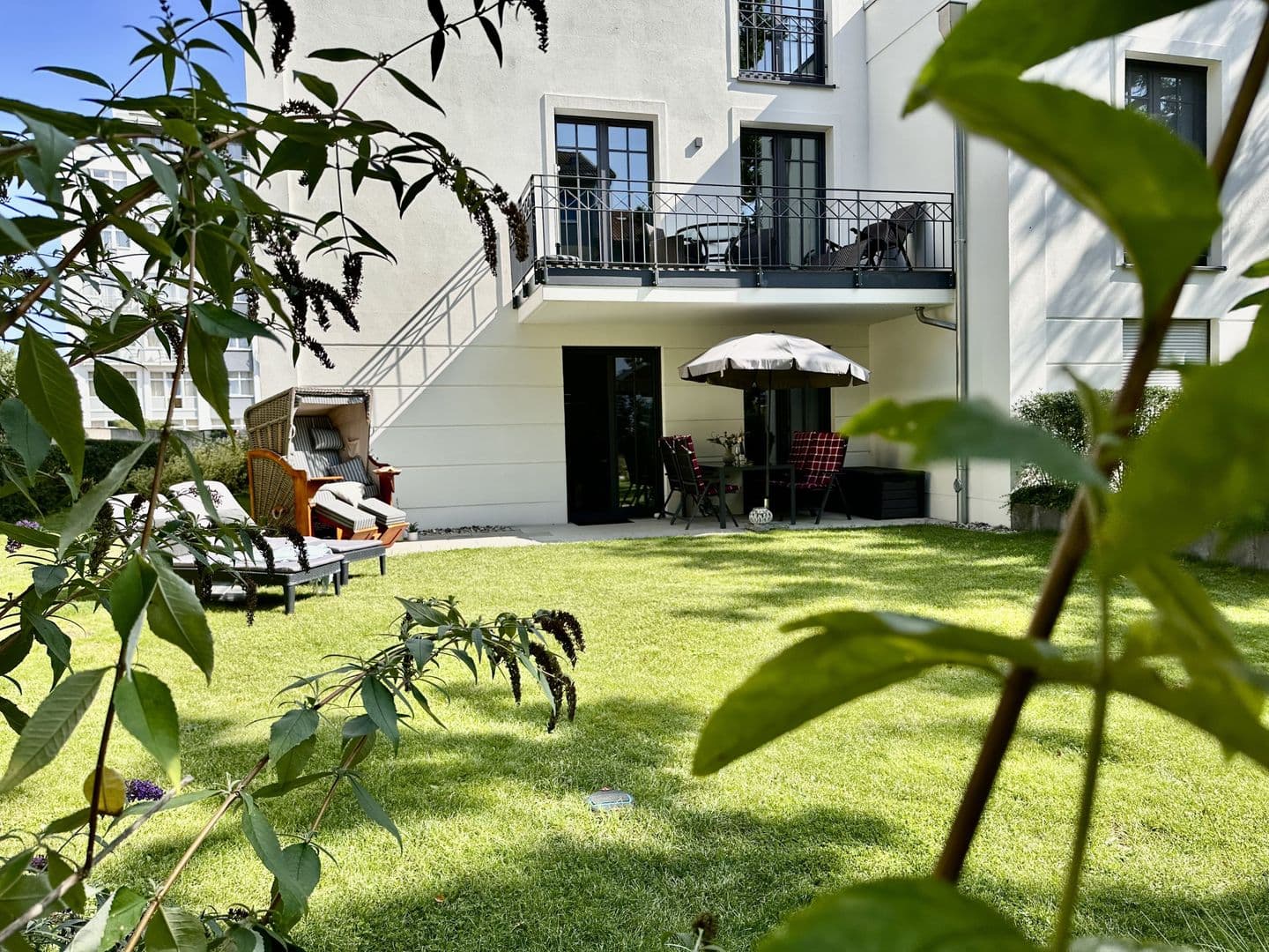 Ferienwohnung Meereslicht 5 Villa Sofie Rügen in Binz – Garten