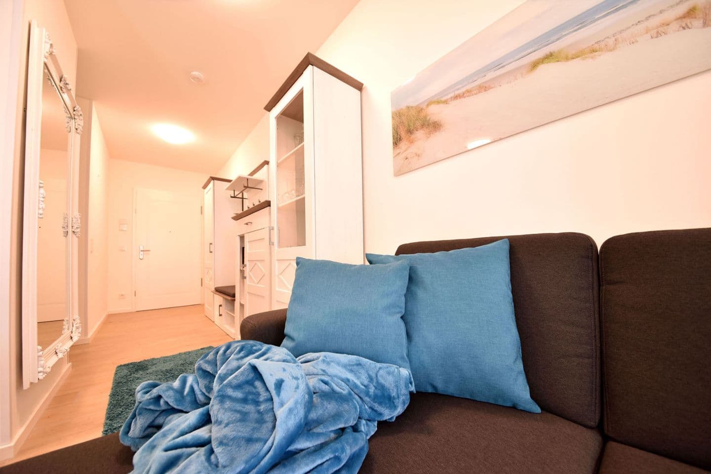 Ferienwohnung Meereslicht 5 Villa Sofie Rügen in Binz – Wohnzimmer