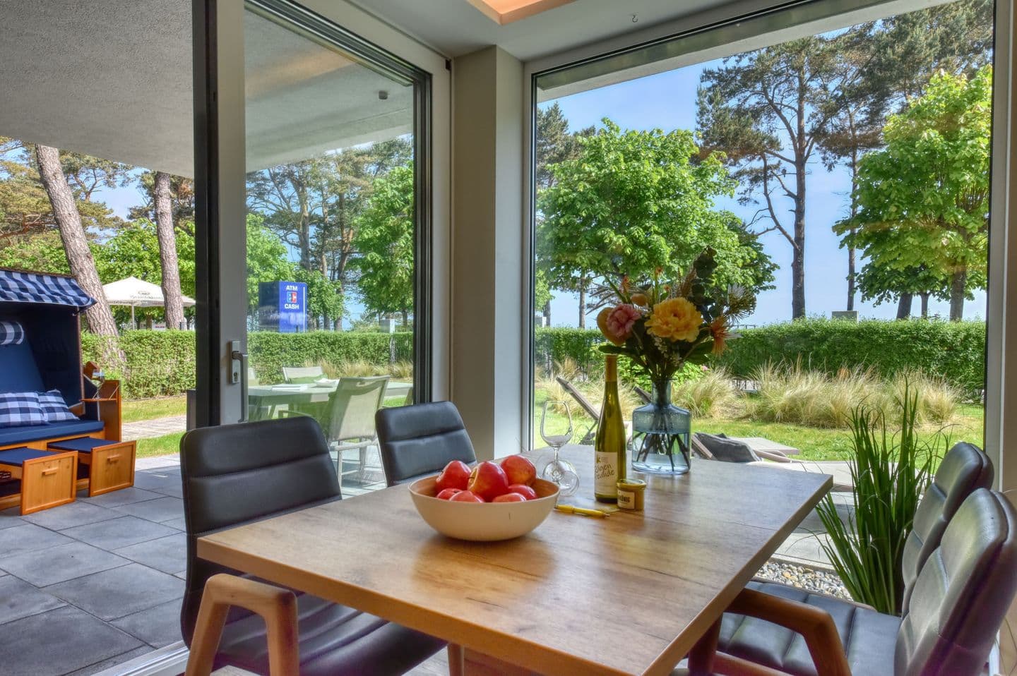 Ferienwohnung Meeresrauschen 02 Villa Vogue Binz in Binz – Küche