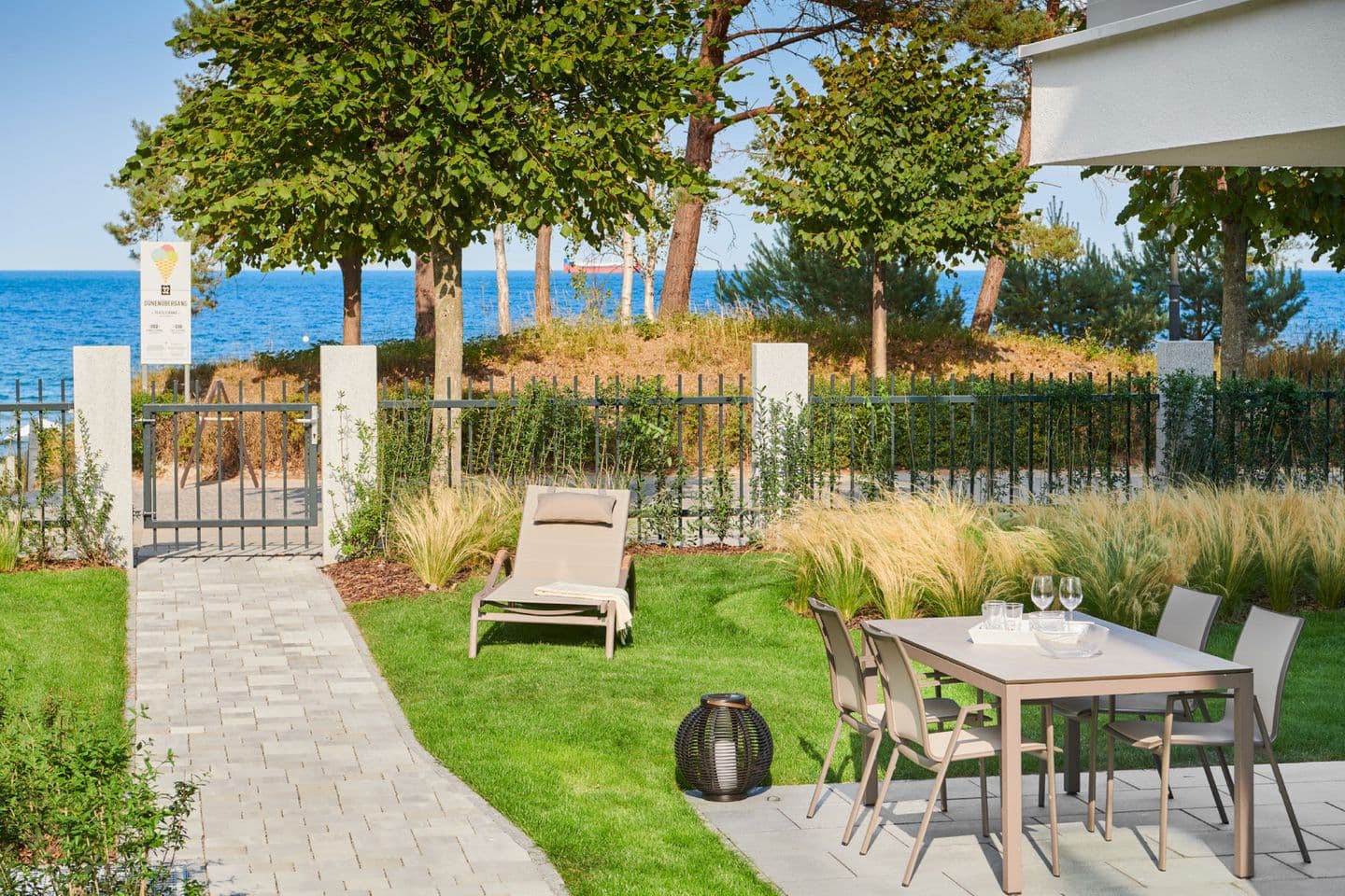 Ferienwohnung Meeresrauschen 02 Villa Vogue Binz in Binz – Meerblick