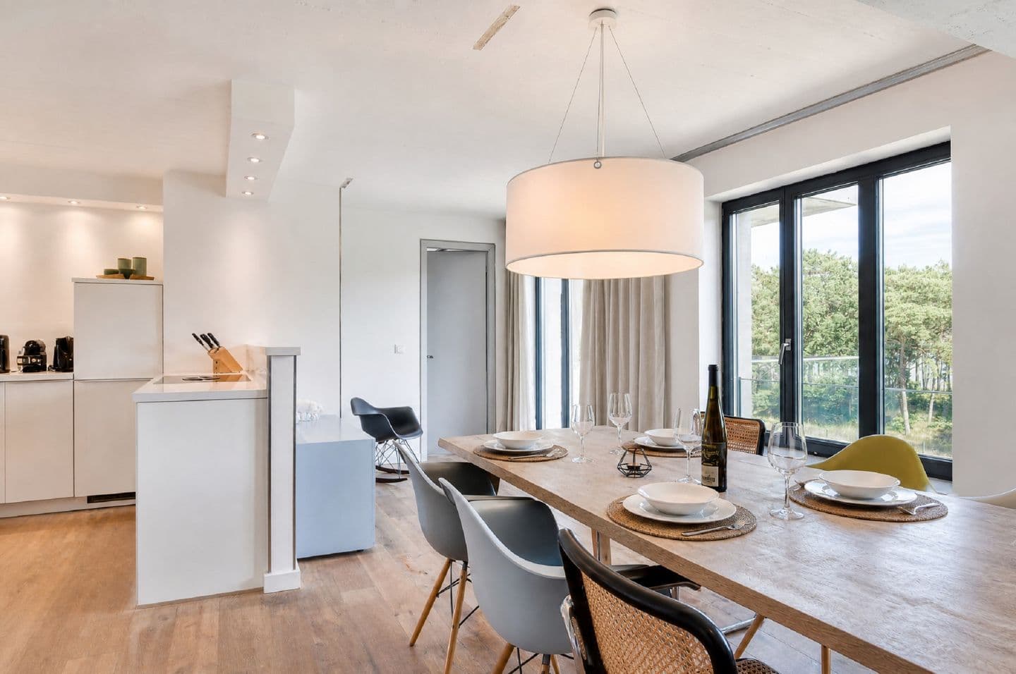 Ferienwohnung Meerloft 13 im Haus Düne 7 Prora in Prora – Wohnzimmer