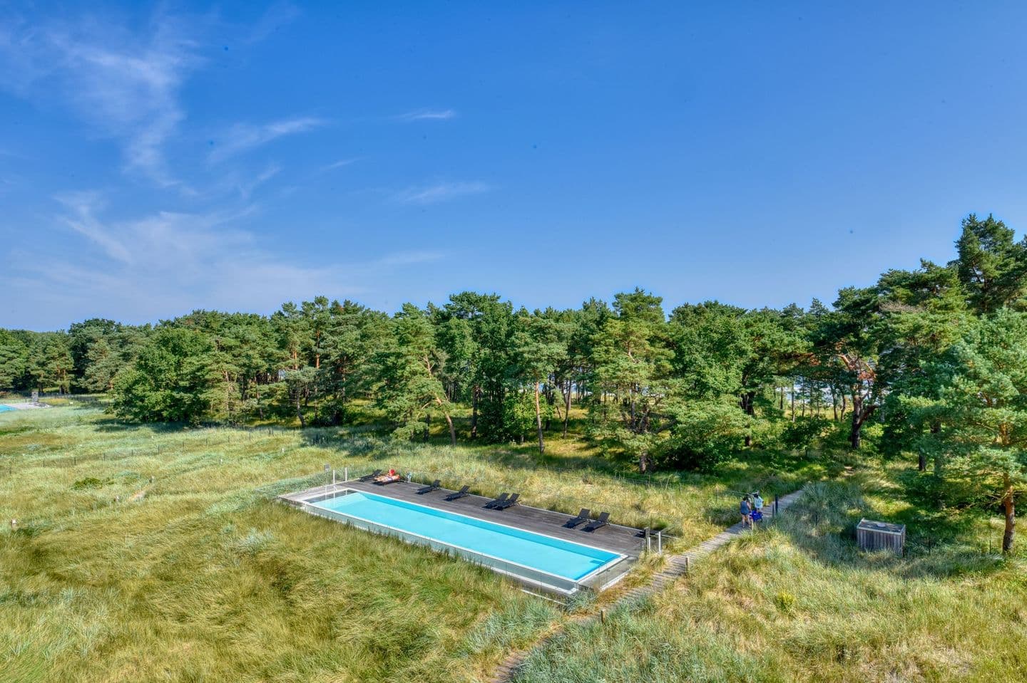 Ferienwohnung Meerlounge 15 im Haus Düne 7 Prora in Prora – Pool