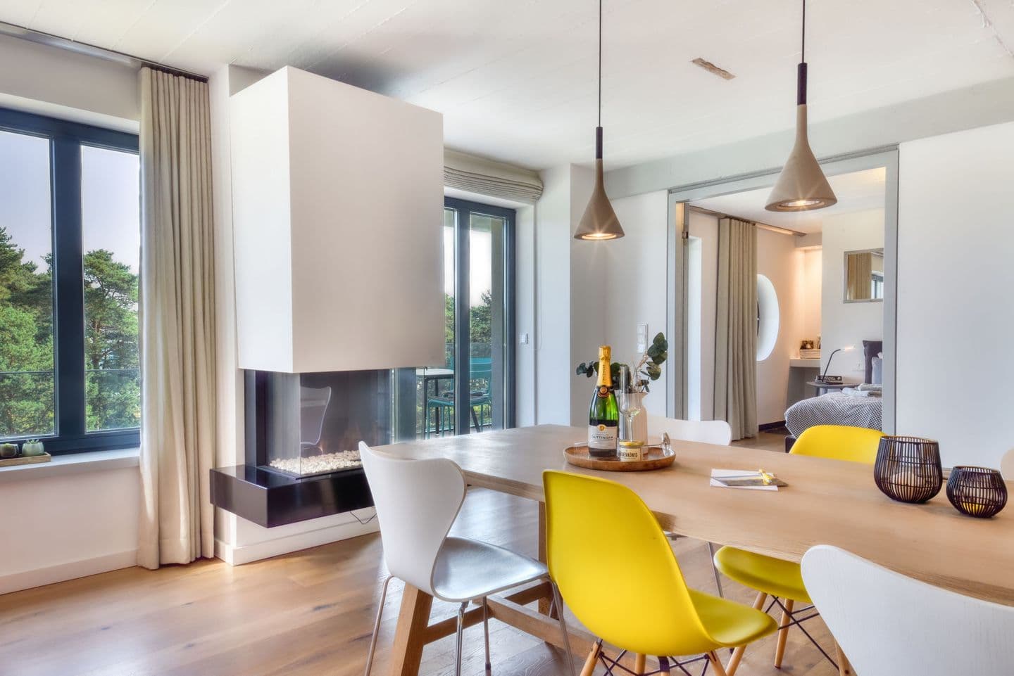 Ferienwohnung Meerlounge 15 im Haus Düne 7 Prora in Prora – Wohnzimmer