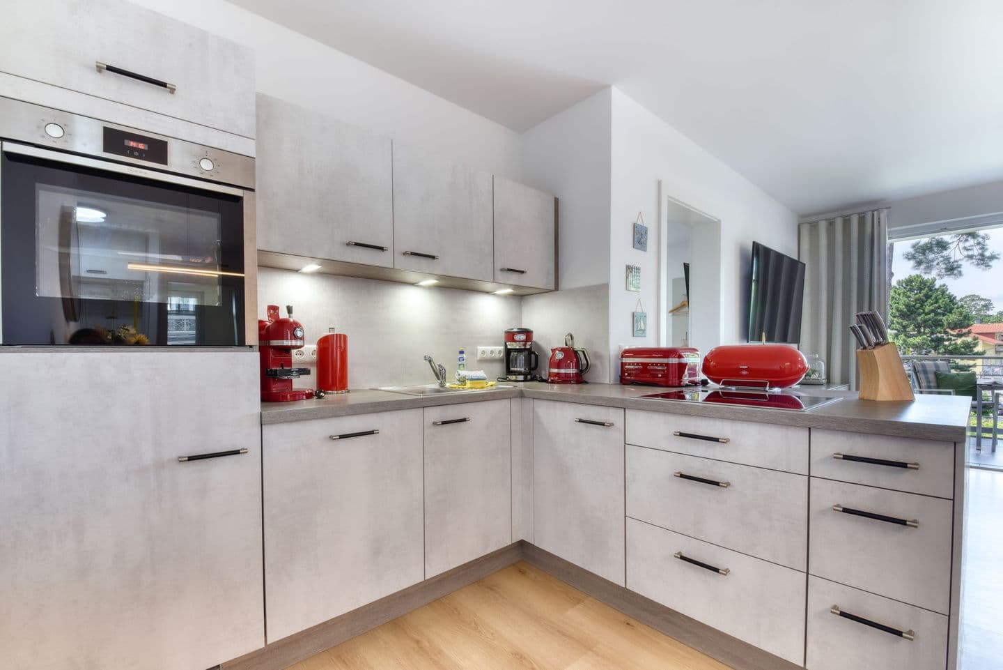 Ferienwohnung Meerzeit 5 in der Villa Düne Binz in Binz – Küche