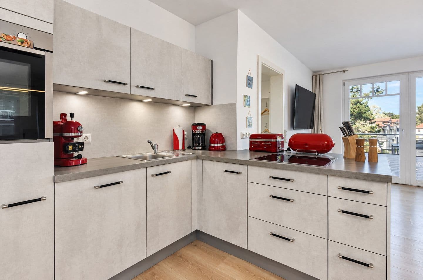 Ferienwohnung Meerzeit 5 in der Villa Düne Binz in Binz – Küche