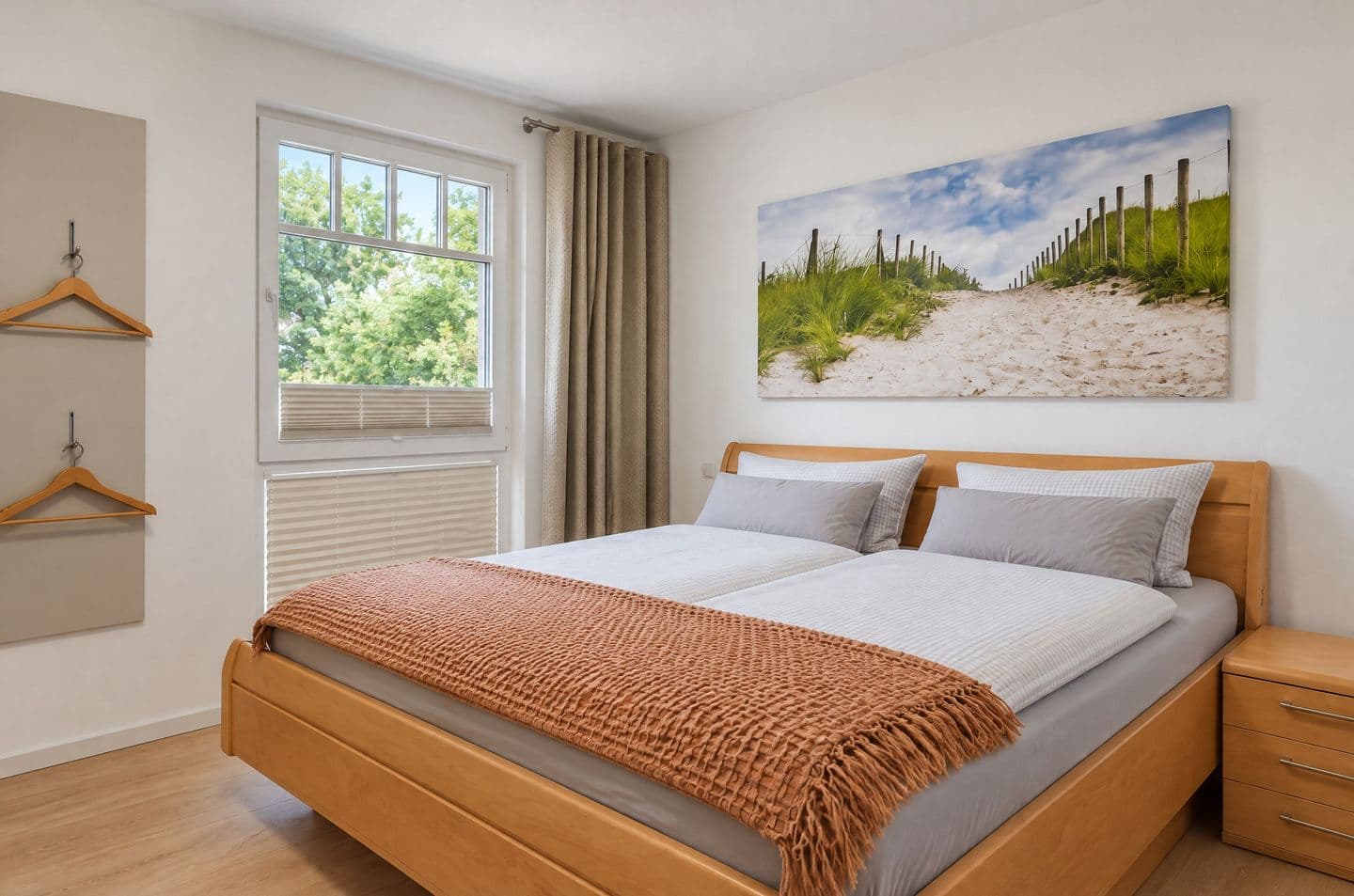 Ferienwohnung Meerzeit 5 in der Villa Düne Binz in Binz – Schlafzimmer