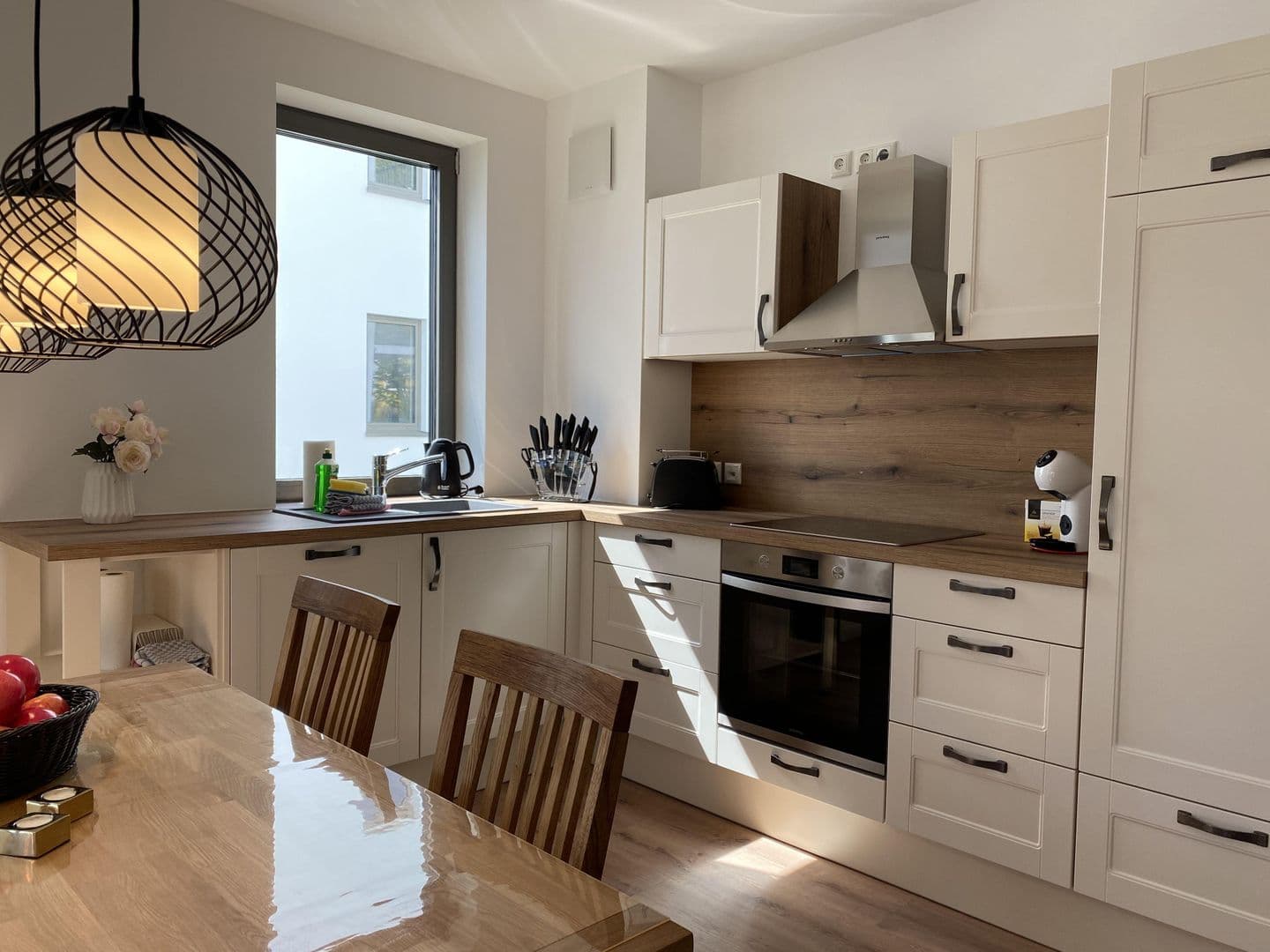 Ferienwohnung Meerzeit Parkvillen 11 Carlota und Candela Baabe in Baabe – Küche