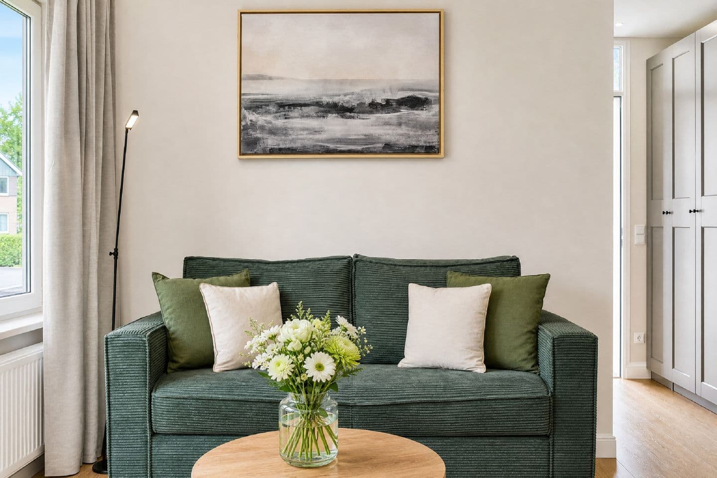 Ferienwohnung Muschelzeit in der Villa Chloe Binz in Binz – Wohnzimmer