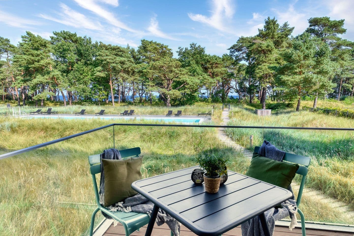 Ferienwohnung Ostseeloft 5 im Haus Prora Düne 7 in Prora – Balkon