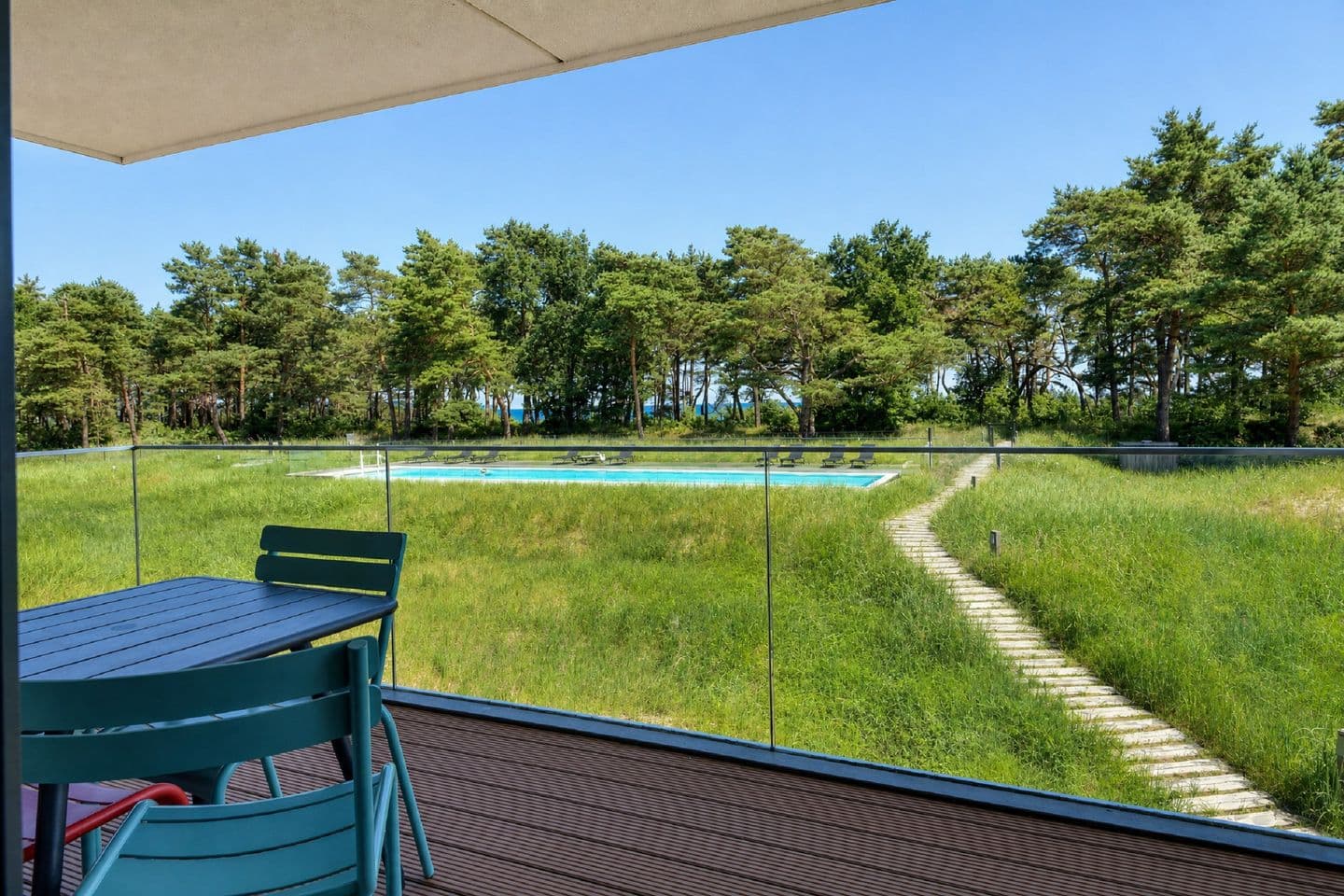 Ferienwohnung Ostseeloft 5 im Haus Prora Düne 7 in Prora – Pool