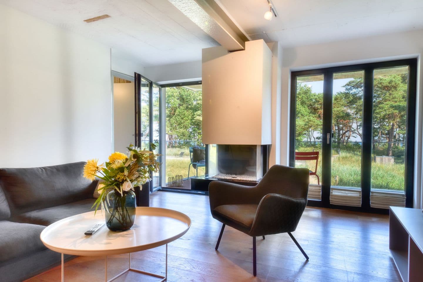 Ferienwohnung Ostseeloft 5 im Haus Prora Düne 7 in Prora – Wohnzimmer