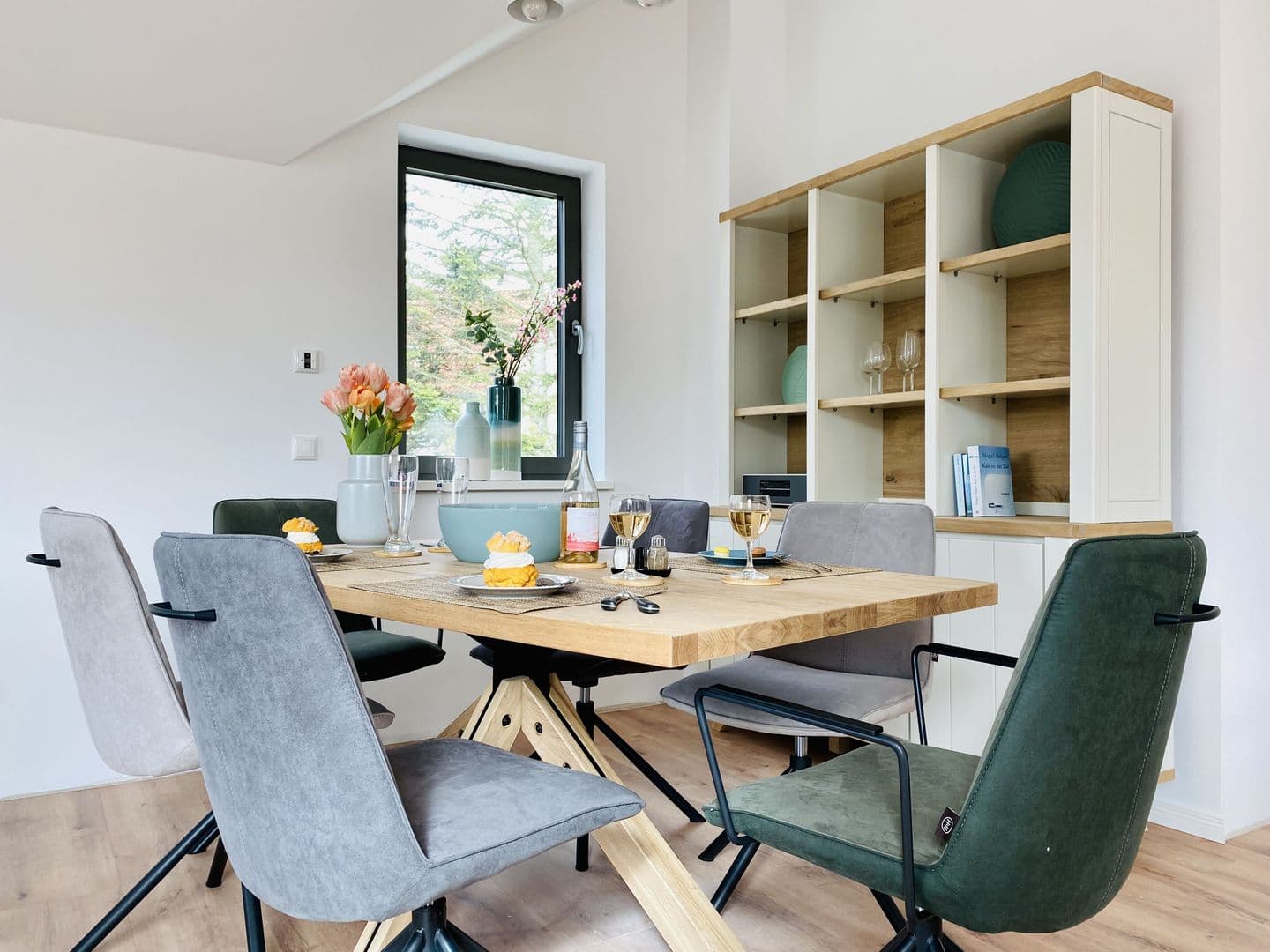 Ferienwohnung Ostseewind 10 Parkvillen Carlota und Candela Baabe in Baabe – Wohnzimmer