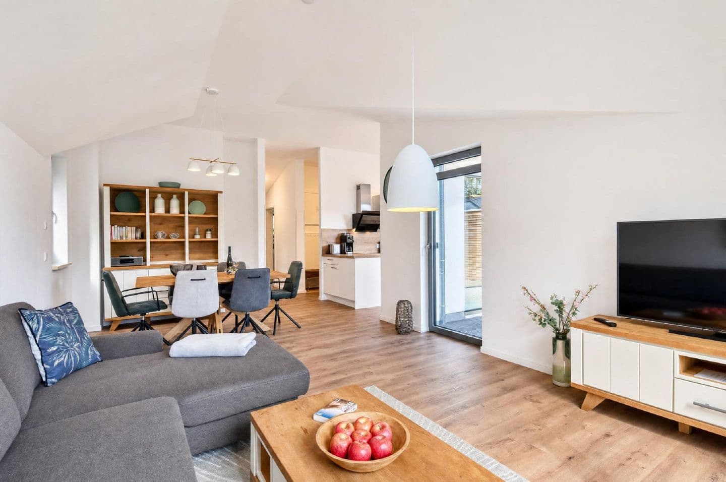 Ferienwohnung Ostseewind 10 Parkvillen Carlota und Candela Baabe in Baabe – Wohnzimmer