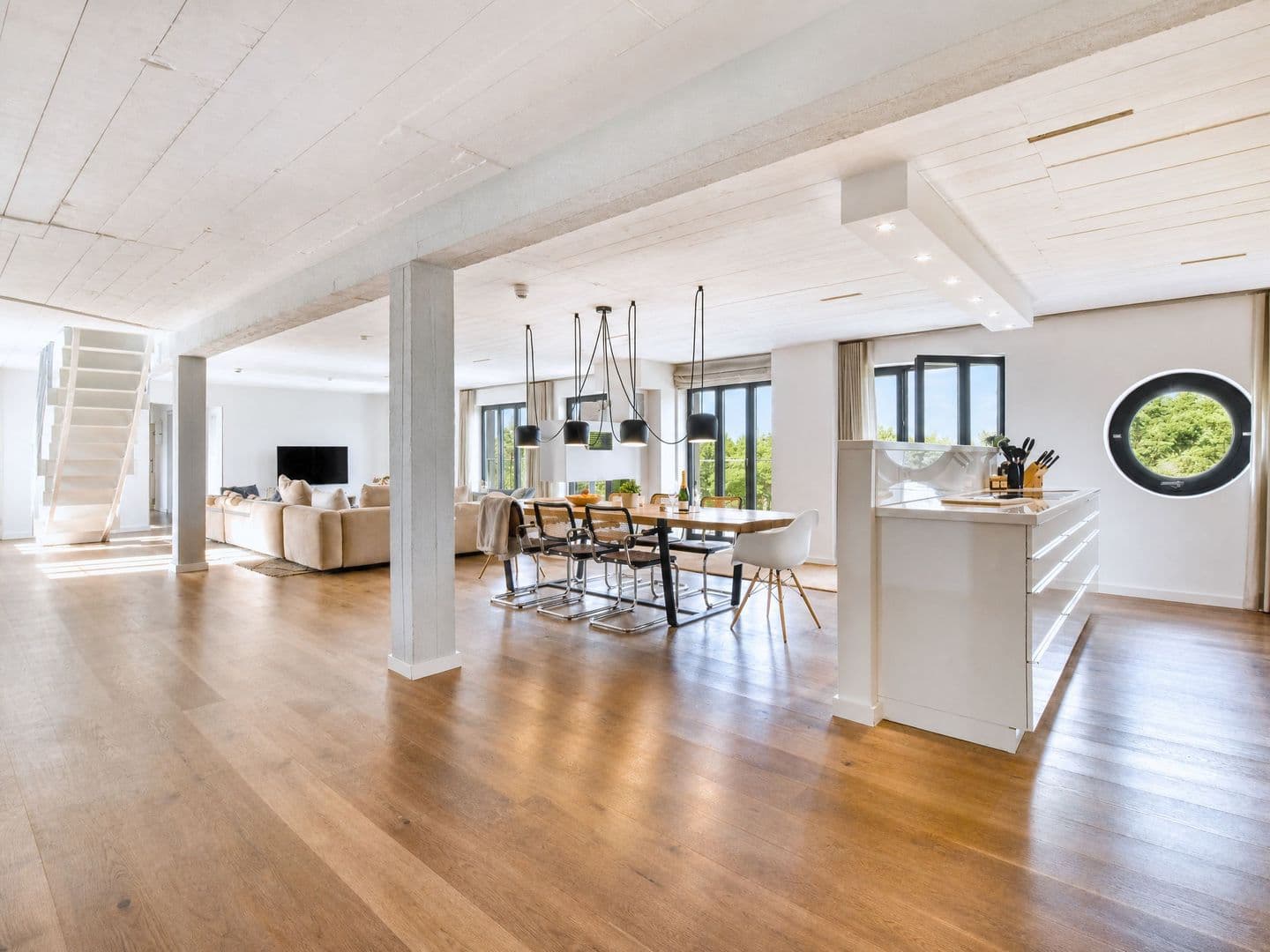 Ferienwohnung Penthouse 17 im Haus Düne 7 Prora in Prora – Küche