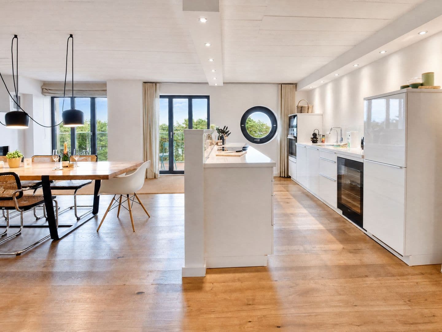 Ferienwohnung Penthouse 17 im Haus Düne 7 Prora in Prora – Küche