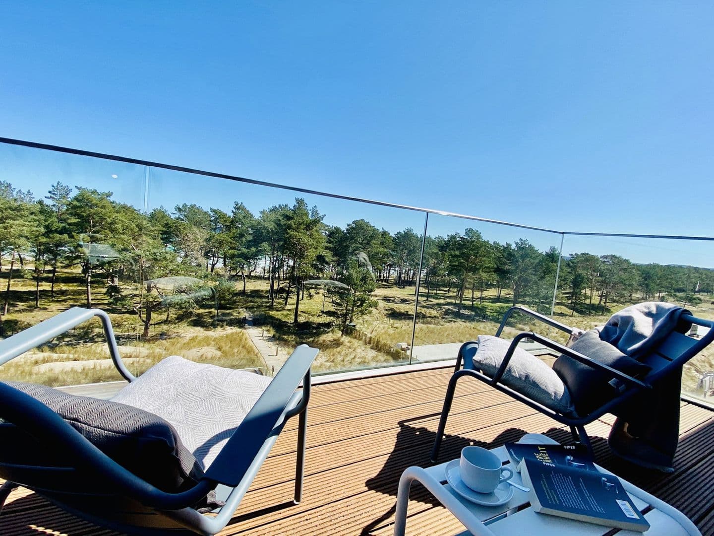 Ferienwohnung Penthouse 17 im Haus Düne 7 Prora in Prora – Schlafzimmer