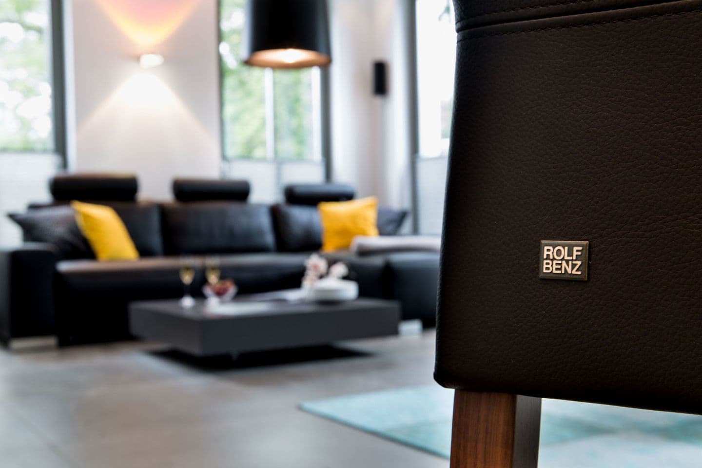 Ferienwohnung Penthouse 27 & SPA / Villa Mathilde Binz in Binz – Wohnzimmer