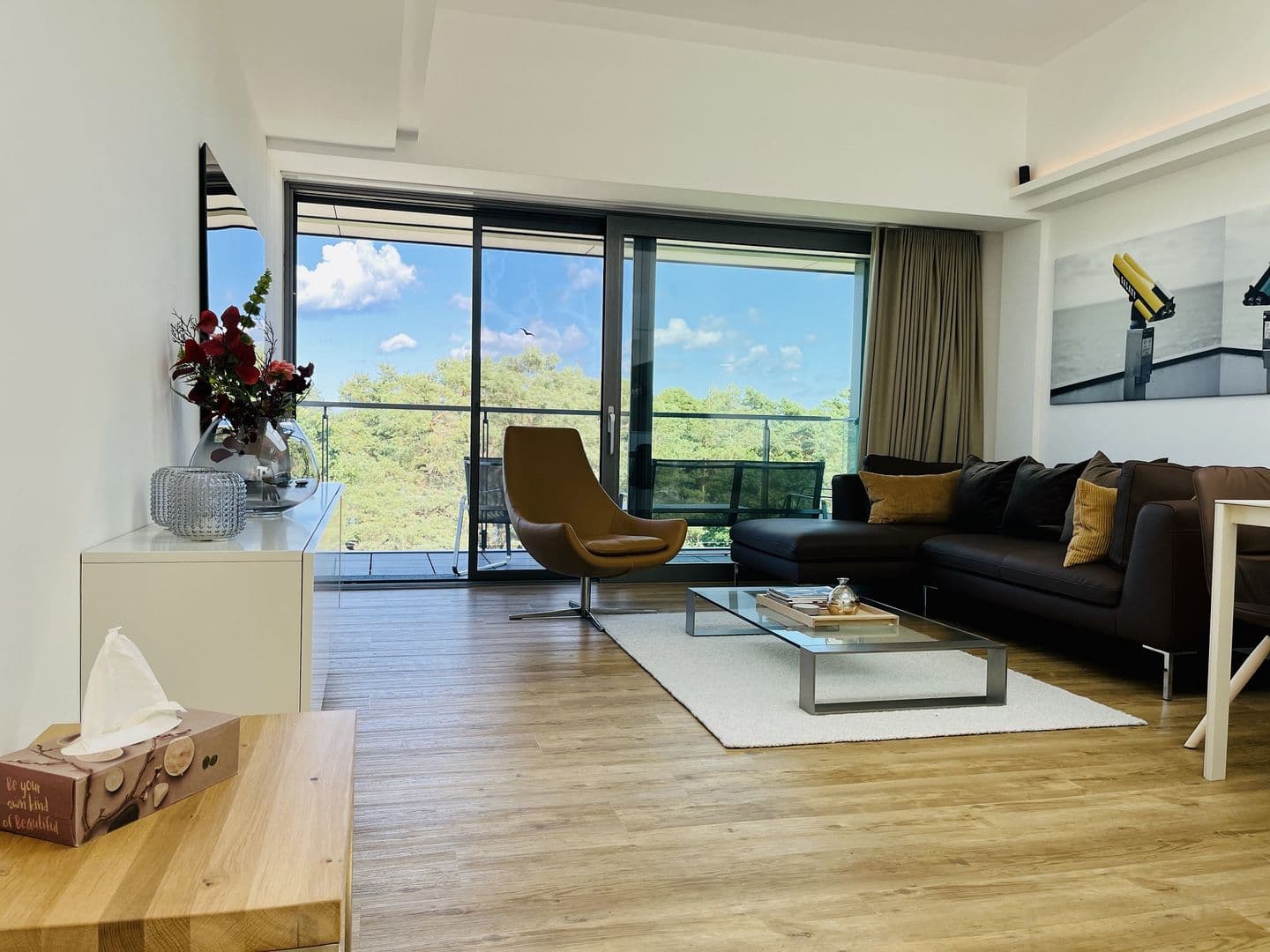 Ferienwohnung PURBALTIC im Haus Haus Zudar Prora in Prora – Wohnzimmer