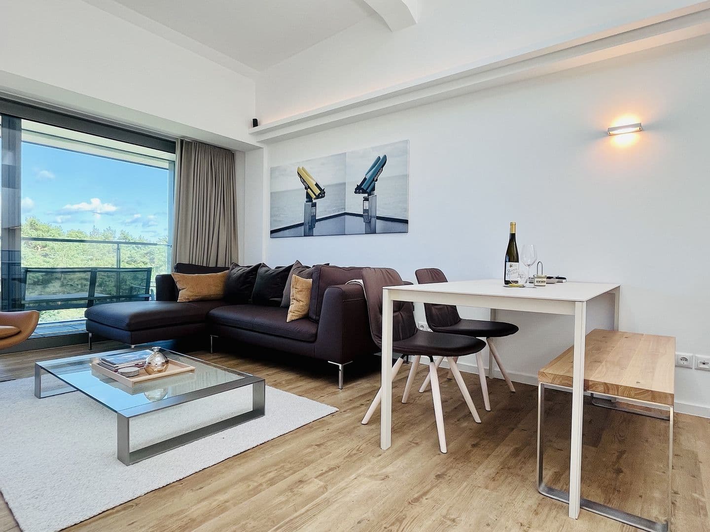 Ferienwohnung PURBALTIC im Haus Haus Zudar Prora in Prora – Wohnzimmer
