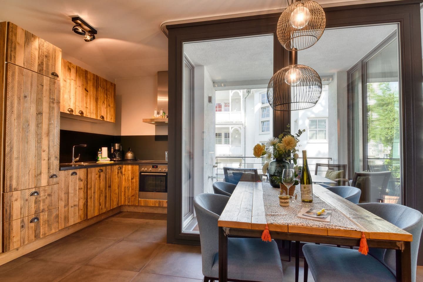 Ferienwohnung Reetkoje 2 in der Villa Martha Binz in Binz – Wohnzimmer