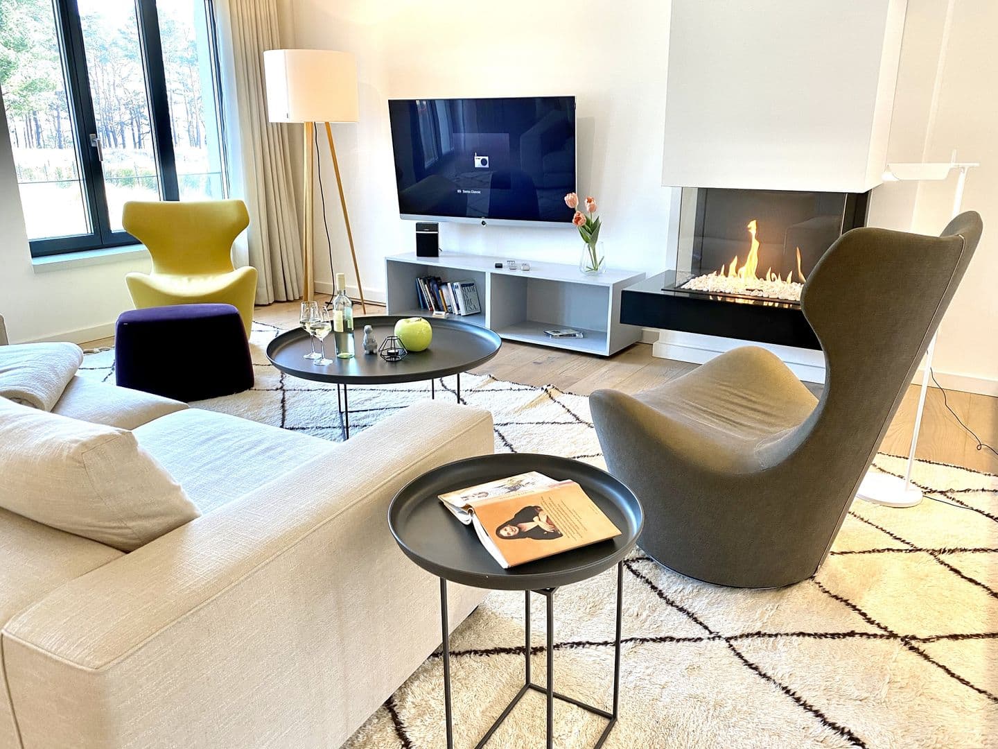 Ferienwohnung Rügenloft 4 im Haus Prora Düne 7 in Prora – Wohnzimmer