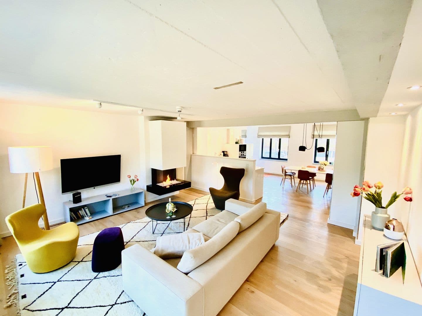 Ferienwohnung Rügenloft 4 im Haus Prora Düne 7 in Prora – Wohnzimmer