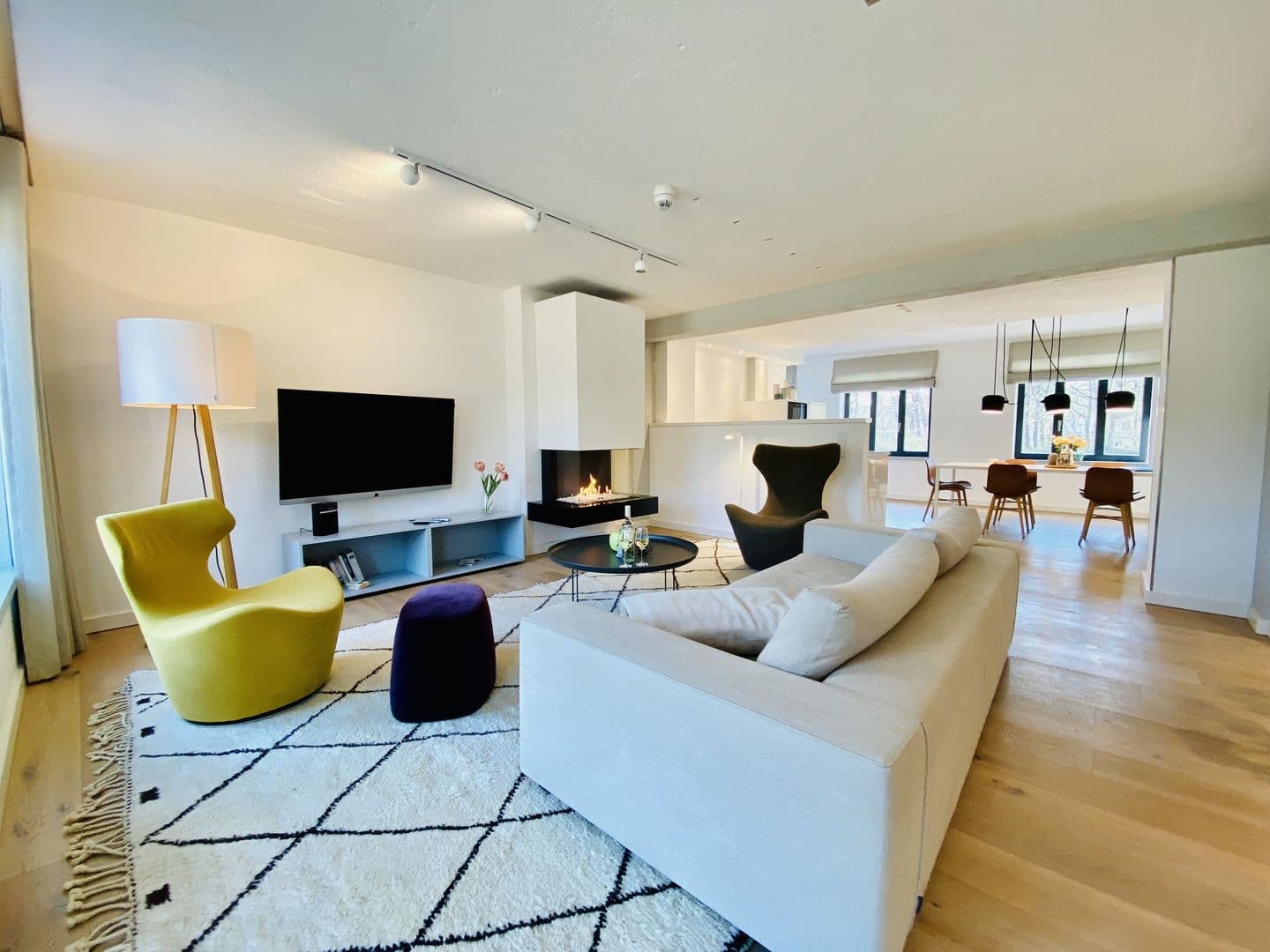 Ferienwohnung Rügenloft 4 im Haus Prora Düne 7 in Prora – Wohnzimmer