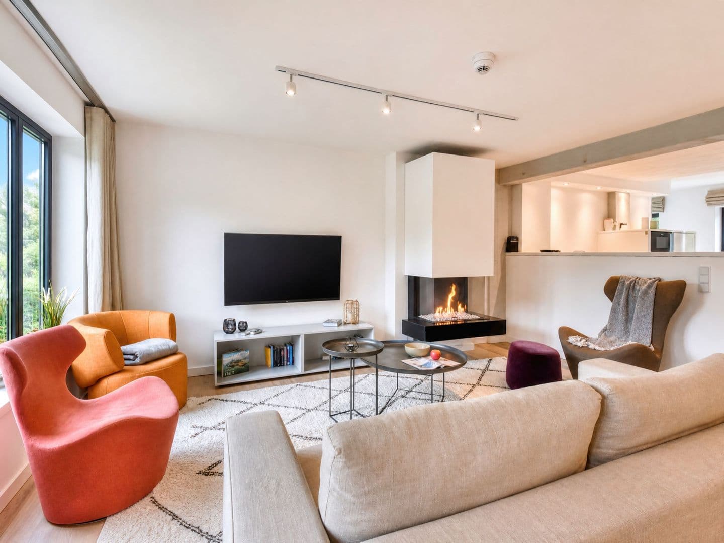 Ferienwohnung Rügenloft 4 im Haus Prora Düne 7 in Prora – Wohnzimmer