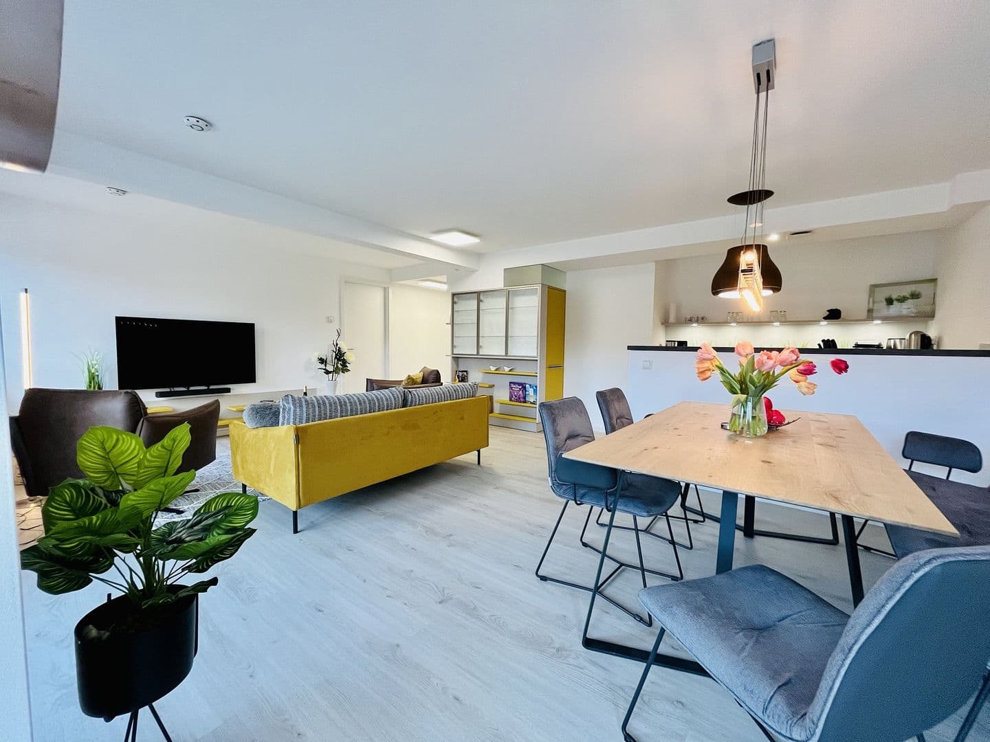 Ferienwohnung Ruhepol im Haus Zudar Prora in Prora – Wohnzimmer