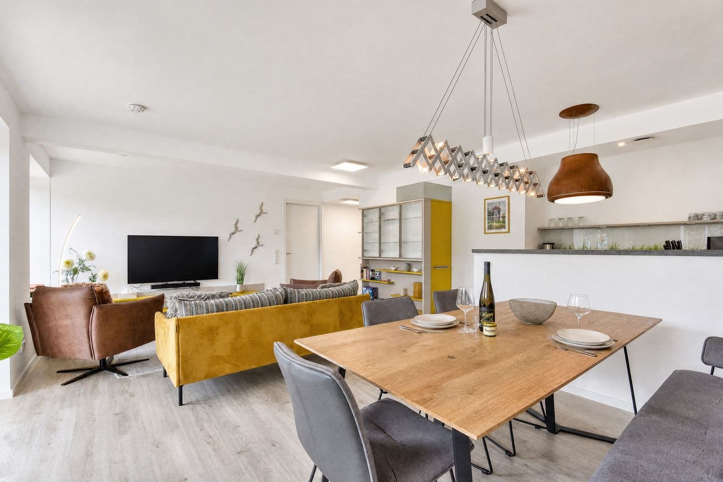 Ferienwohnung Ruhepol im Haus Zudar Prora in Prora – Wohnzimmer