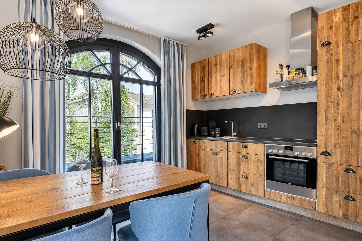 Ferienwohnung Sandbank 6 in der Villa Martha Binz in Binz – Küche