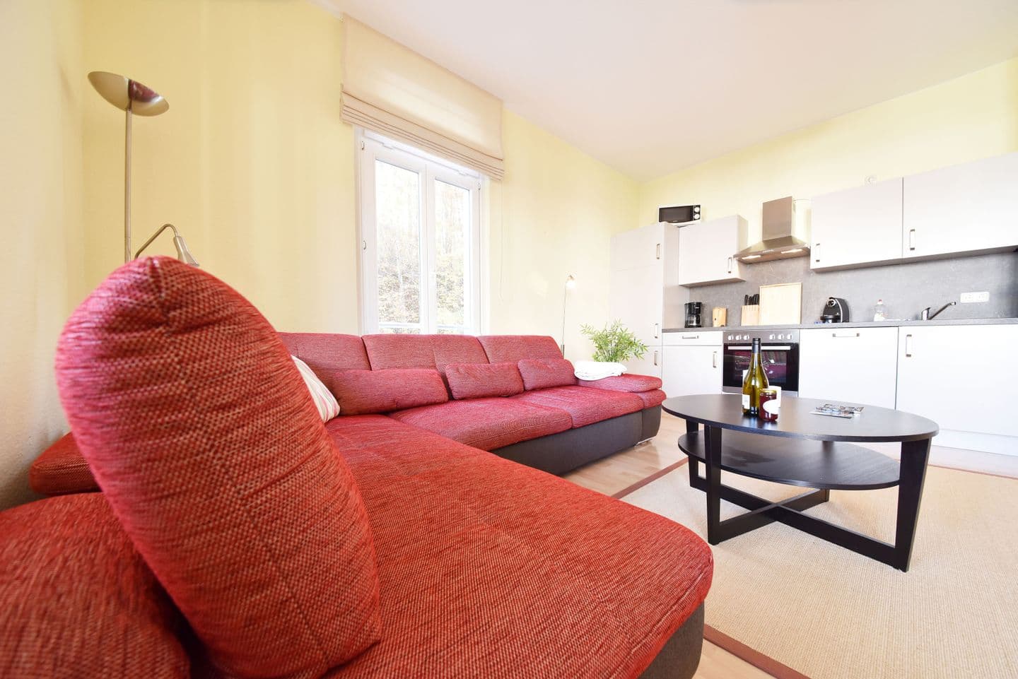 Ferienwohnung "Seestern" in der Villa Odin Sellin in Sellin – Wohnzimmer