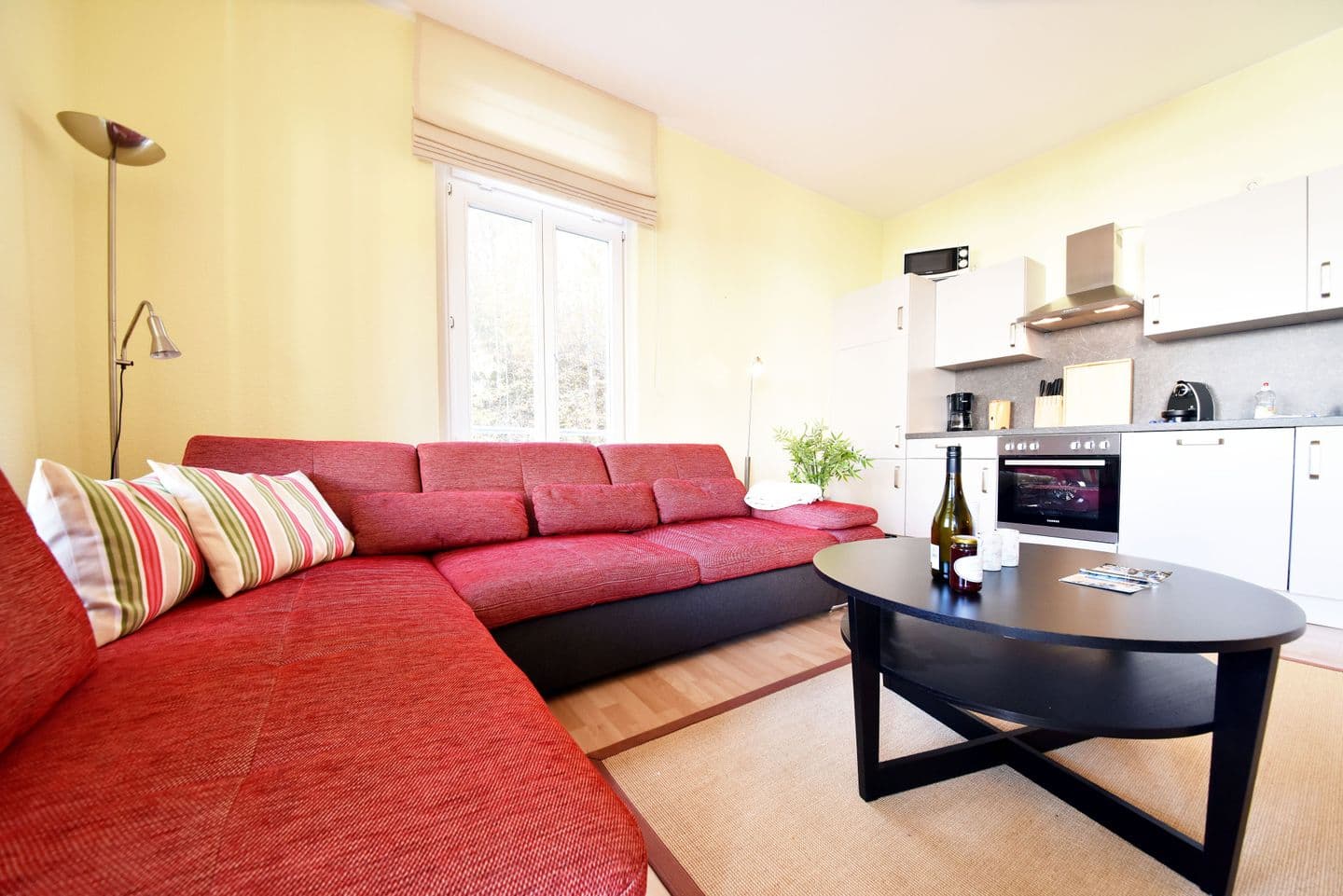 Ferienwohnung "Seestern" in der Villa Odin Sellin in Sellin – Wohnzimmer