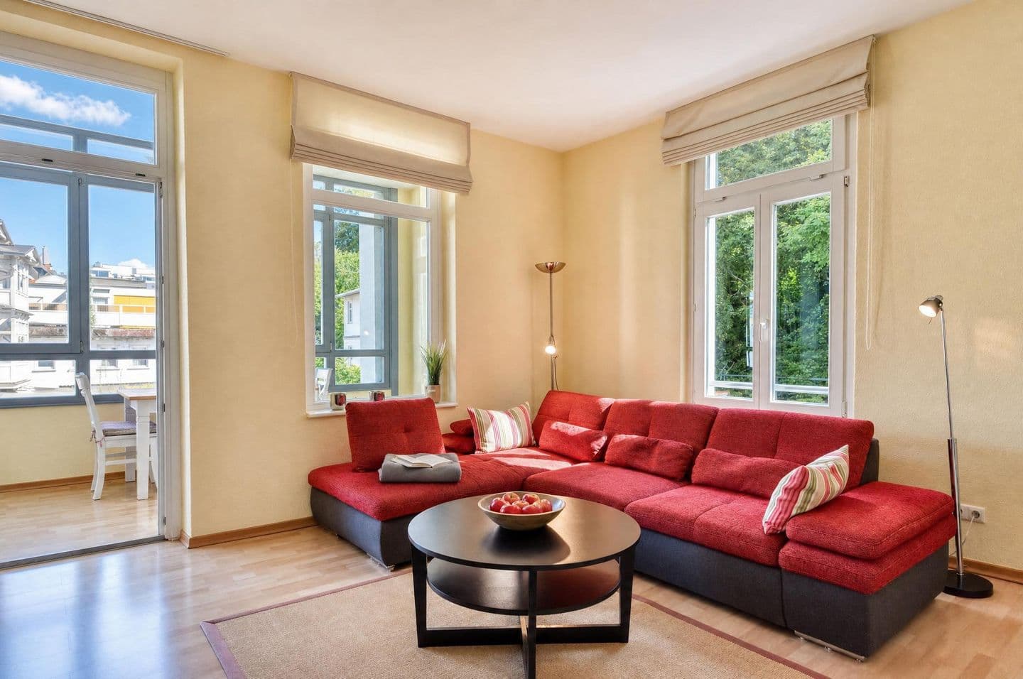 Ferienwohnung "Seestern" in der Villa Odin Sellin in Sellin – Wohnzimmer