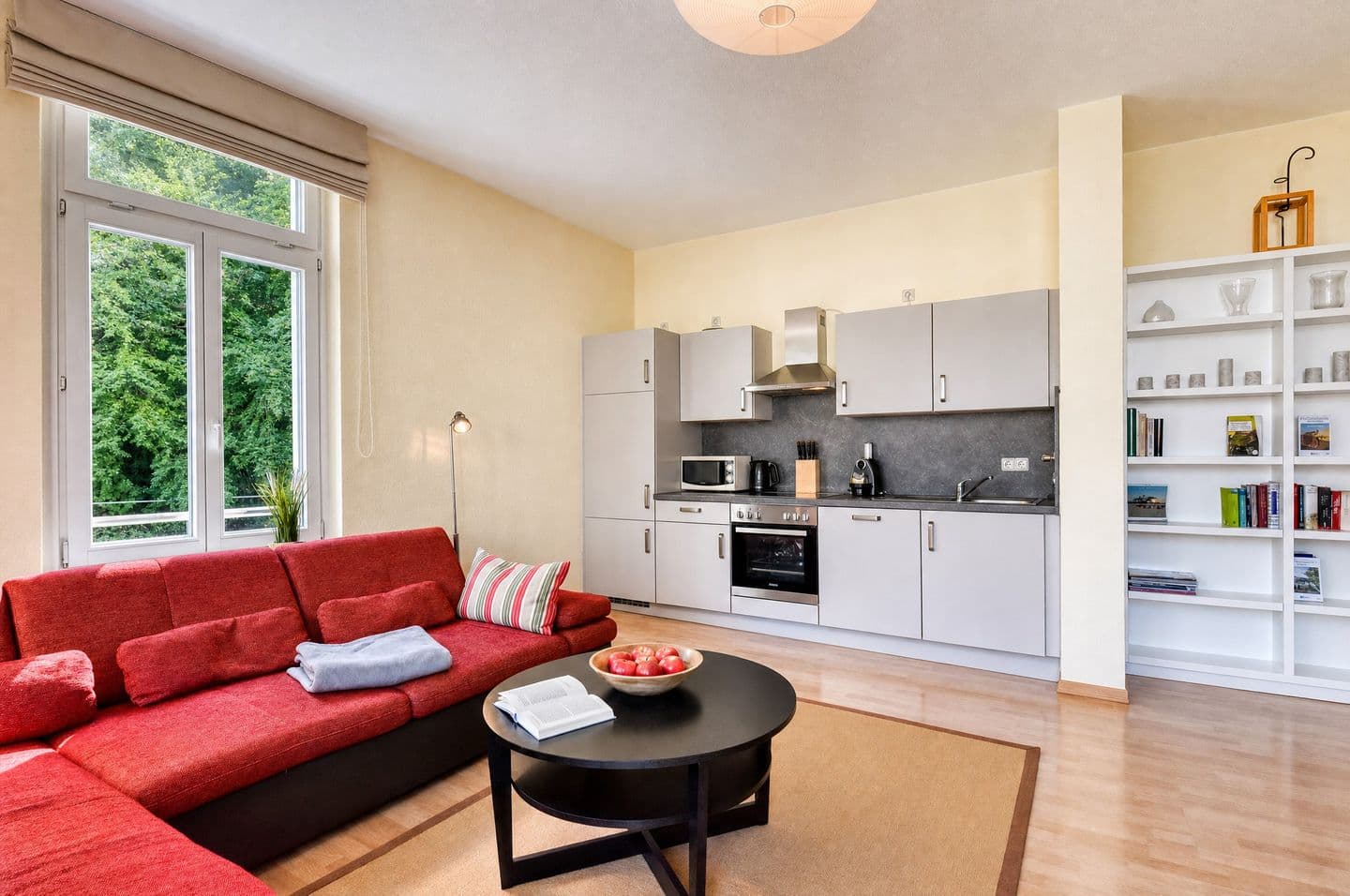 Ferienwohnung "Seestern" in der Villa Odin Sellin in Sellin – Wohnzimmer