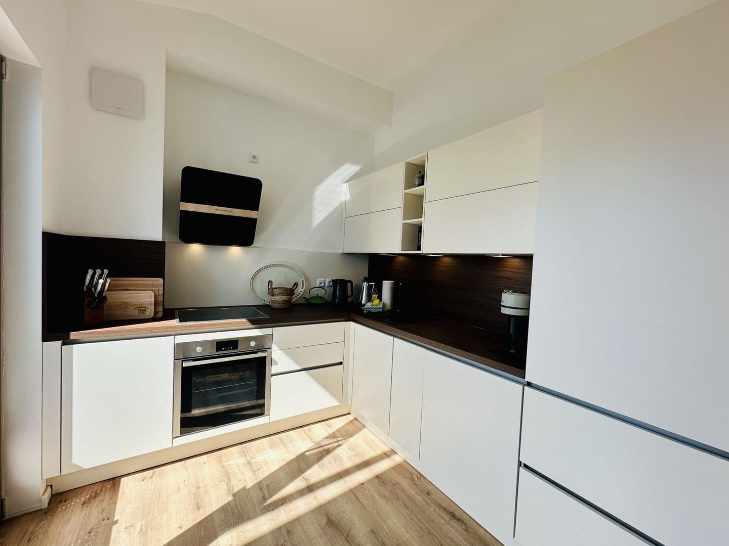 Ferienwohnung Sonnendeck 19 Baabe - Dachterrasse & Infrarot | ruyastay in Baabe – Küche